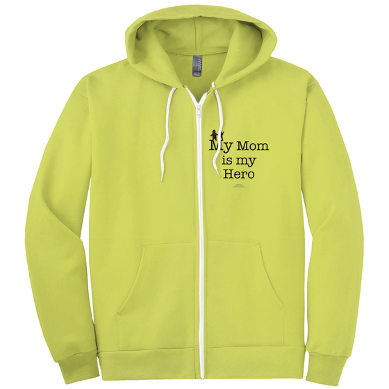 My Mom is My Hero! - Adult Zippered Hoodies