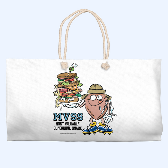 Superbowl Snack - Weekender Bag