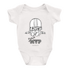 "Future MVP" - B&W Graphic White Onesies