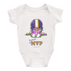 "Future MVP" - Pink Graphic White Onesies