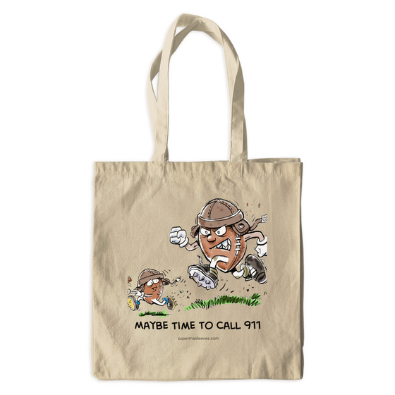 "Maybe Time To Call 911" - Tote Bags