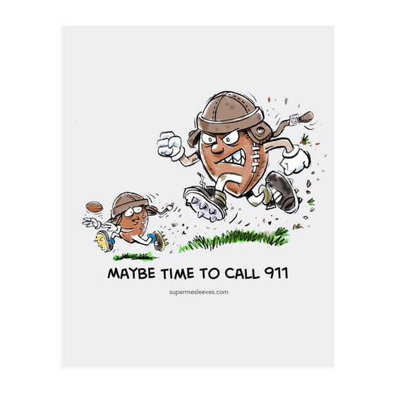 "Maybe Time To Call 911" -  Canvas Wrapped Picture