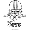 "Future MVP"- B&W Graphic Onesies