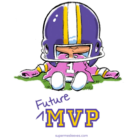 "Future MVP"- Pink Graphic Onesies