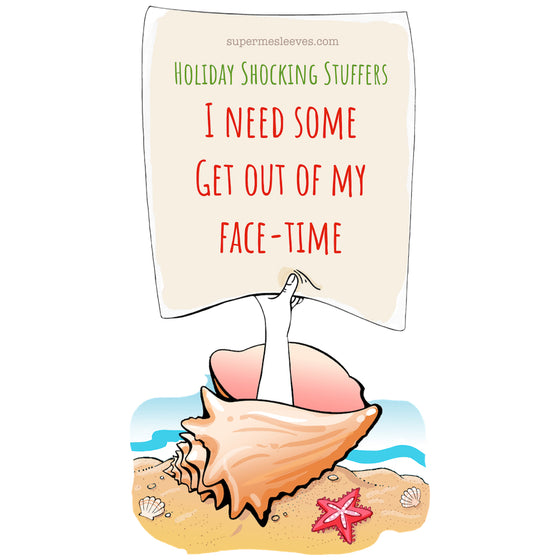 Holiday - Out of My Face-time - Canvas Tote Bag