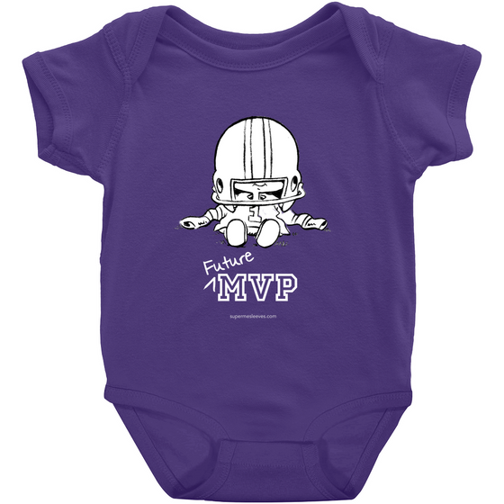 "Future MVP" - B&W Graphic Darker Onesies