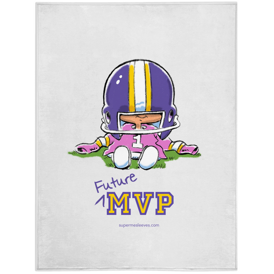 "Future MVP"- P - Fleece Blankets