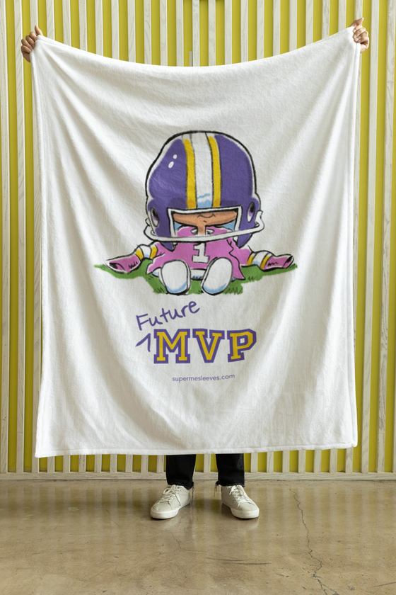 "Future MVP"- P - Fleece Blankets
