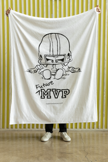  "Future MVP" B&W - Fleece Blankets