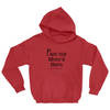 I Am my Mom's Hero! (My Mom gave me this shirt)  - Youth Hoodies